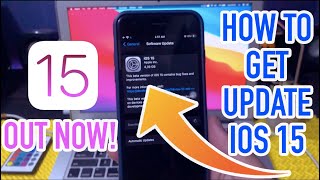 How to Get Software Update iOS 15 on iPhone All Device [upl. by Gyatt]