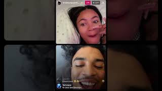 Brooklyn queen amp Jaycinco IG live [upl. by Ynetruoc]