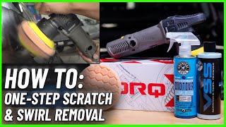 Using The TORQX OneStep Scratch amp Swirl Remover Kit To Remove Water Spots  Chemical Guys [upl. by Anikes]