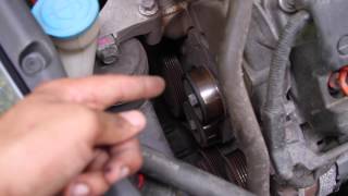 20032013 Honda Accord V6 AccessorySerpentine Belt Replacement [upl. by Kurt]