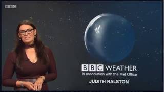 Judith Ralston BBC Reporting Scotland Weather 141117 [upl. by Reehsab]