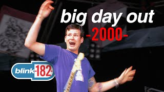 blink182  Big Day Out 2000  REMASTERED [upl. by Willms]