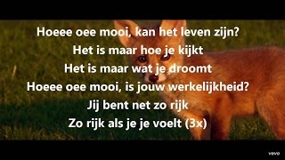 Marco Borsato  Mooi Official Songtekst [upl. by Aihcrop]