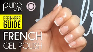 Beginners Guide to French Gel Polish  Pure Nails [upl. by Yelsehc]