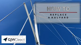 How to replace a halyard  Yachting Monthly [upl. by Agemo875]