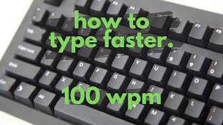 How to Type Faster 100 wpm in One Week  Stop Wasting Time 5 Tips [upl. by Varney]