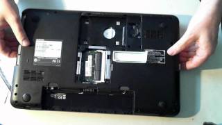 Toshiba Satellite C850D Disassembly [upl. by Nolitta]