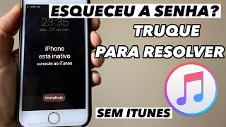 Como DESBLOQUEAR IPHONE INATIVO rápidamente ⛔️ SEM USAR ITUNES [upl. by Millda]