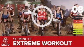 Extreme Fat Burning Workout  50 Minute Indoor Cycling Class [upl. by Okier]