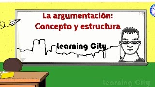 La argumentación concepto y estructura [upl. by Jemy790]