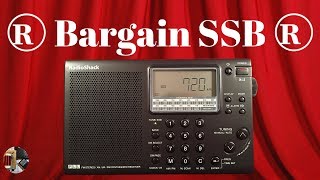 Radio Shack 2000629 AM FM LW Shortwave SSB Portable Radio Review [upl. by Thaine]