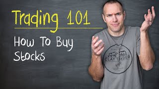 Trading 101 How to Buy Stocks [upl. by Shandie]