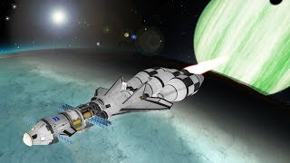 KSP Surface to Orbit Shuttle to LAYTHE [upl. by Crescentia]