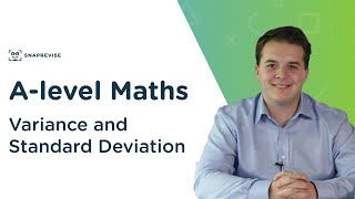 Variance and Standard Deviation  Alevel Maths  OCR AQA Edexcel [upl. by Kcirej537]