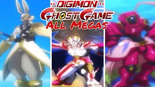 Digimon Ghost Game All Megas [upl. by Kanter96]