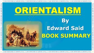 Orientalism Book Review  Summary  Edward Said [upl. by Gilford]