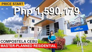 MASTERPLANNED RESIDENTIAL COMMUNITY IN COMPOSTELA CEBU AMOA [upl. by Redneval269]