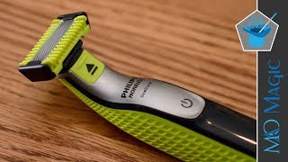 Review Philips Norelco OneBlade Now Works on Face amp Body [upl. by Inaffyt]