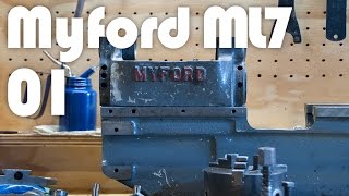 Myford Lathe Restoration  Part 1 Inspection amp Teardown [upl. by Scully662]