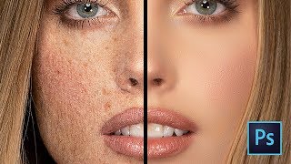 Face Smooth In Photoshop  Easy Frequency Separation Tutorial [upl. by Bernardi]