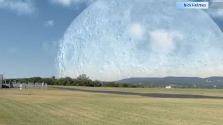 What The Moon Would Look Like Closer To Earth [upl. by Caddaric601]