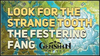 Look for the Strange Tooth The Festering Fang Genshin Impact [upl. by Matazzoni235]