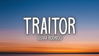 Olivia Rodrigo  traitor Lyrics [upl. by Ajiat]