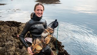 Scotland Scallop diving  Weve NEVER seen so many [upl. by Sherlocke]