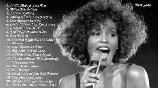 WHITNEY HOUSTON  Greatest Hits  Best Songs Of Whitney Houston Full Album [upl. by Timmy]