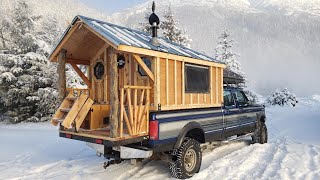 Alaska Overland Truck Cabin  Official FULL TOUR  Truck House Life [upl. by Hsetih]