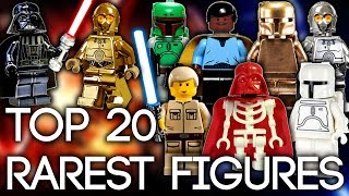 Top 20 Rarest LEGO Star Wars Minfigures EVER MADE [upl. by Alabaster]