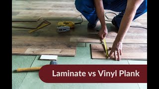 Luxury Vinyl Plank vs Laminate Flooring  Pros amp Cons [upl. by Otrebogir]