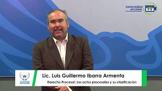 Derecho Procesal Los actos procesales y su clasificación [upl. by Yelyr413]