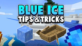 Minecraft Tips amp Tricks  Blue Ice Boats [upl. by Noyek]