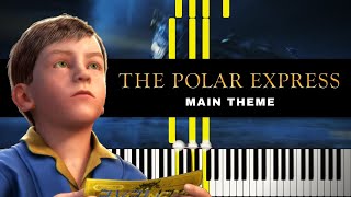 The Polar Express Main Theme  Piano Tutorial [upl. by Assetniuq]