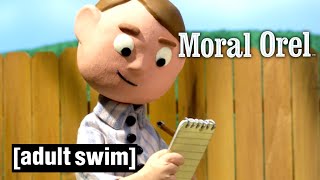 Moral Orel  The 10 Commandments  Adult Swim UK 🇬🇧 [upl. by Alaj]