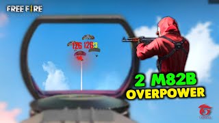 Unbelievable 2 M82B OverPower Ajjubhai and Amitbhai Gameplay  Garena Free Fire [upl. by Alin898]