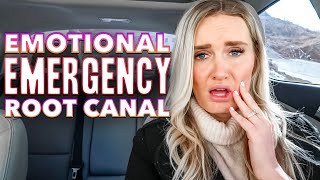 EMOTIONAL EMERGENCY ROOT CANAL 🦷 PAINFUL FOUR HOUR DENTIST VISIT PROCEDURE 😢 CAVITY PAIN TREATMENT [upl. by Anytsyrk801]