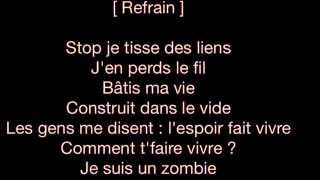 Zombie MaiTrE Gims lyrics [upl. by Anisor]