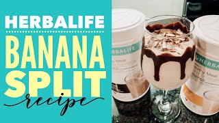 Banana Split Shake With Herbalife [upl. by Thorndike]