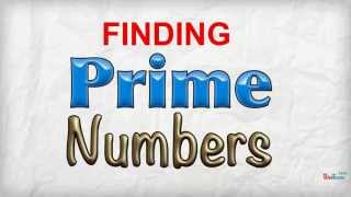 Finding Prime Numbers [upl. by Cir]