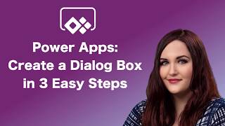 Power Apps  How to Create a Dialog Box in 3 Steps [upl. by Hepzi]