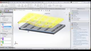 How to use Deform tool in Solidworks [upl. by Aiekan]