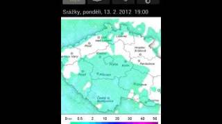 Aladin  předpověď počasí Android aplikace [upl. by Tristram]