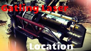 How to get a Gatling Laser  Fallout 4 [upl. by Anerom115]