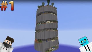 Minecraft Parkur Haritası  Parkour Spiral Bölüm 1 [upl. by Ssirk184]