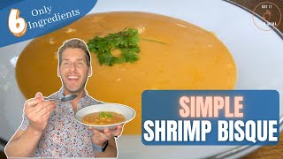 Shrimp Bisque  an easy shrimp recipe [upl. by Alyakam]