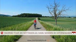 FAHRRAD TOUR GÖTTINGEN – HANN MÜNDEN – WITZENHAUSEN [upl. by Emlynn]