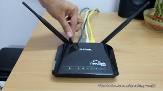 DLink Cloud Router DIR605L  WiFi Router Review [upl. by Elmajian]