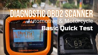 Basic Diagnostic OBD2 Scanner Tool for Cars amp Motorcycles ANCEL AD410 [upl. by Marjy]